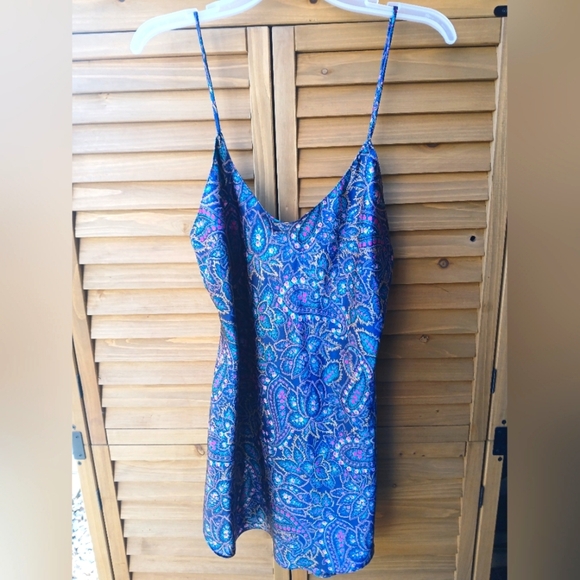 Circa 2000 Paisely Slip Dress - Picture 1 of 7